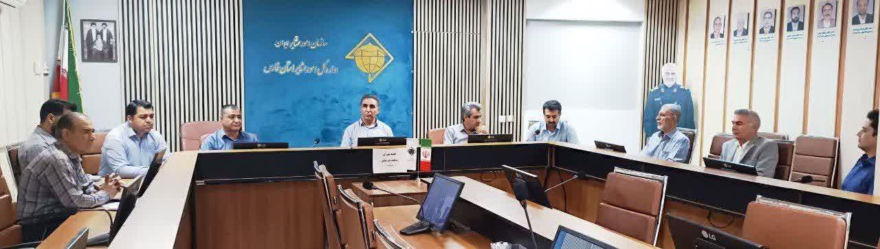 برگزاری جلسه شورای پدافند غیرعامل اداره‌کل امور عشایر فارس