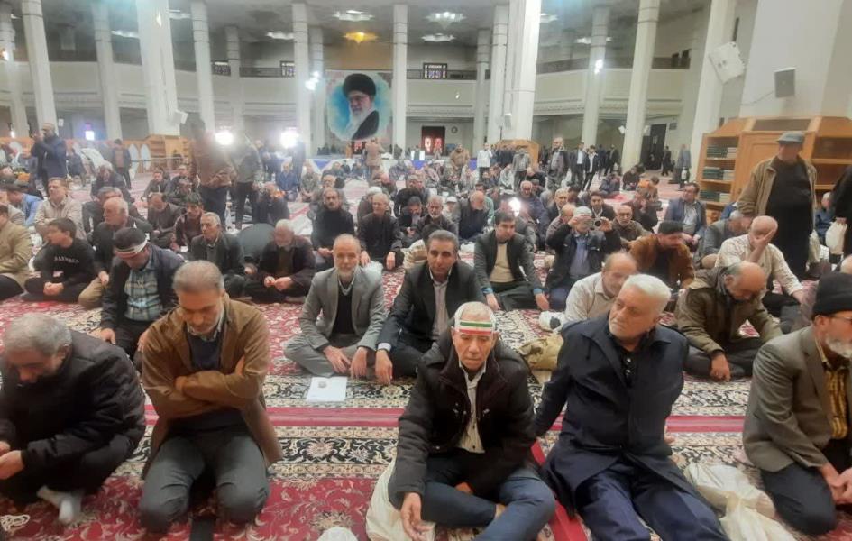 حضور مسئولین دستگاه های اجرایی استان فارس در آیین سیاسی عبادی نماز جمعه شیراز به مناسبت دهه فجر